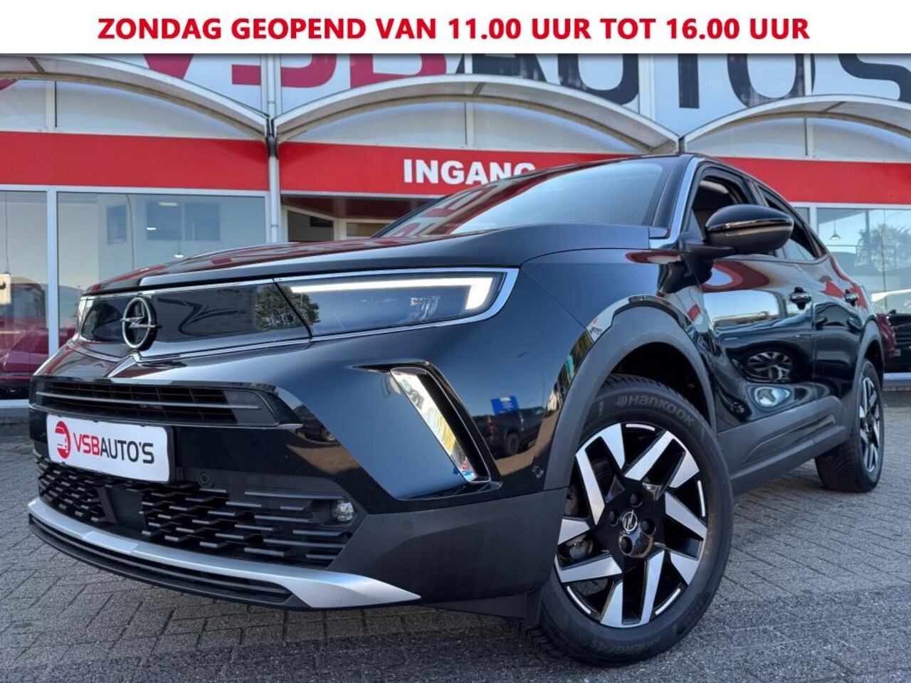 Opel Mokka - 1.2 TURBO AUT. 130PK HALF-LEER LED NAVI CAMERA TREKHAAK CARPLAY PDC - AutoWereld.nl
