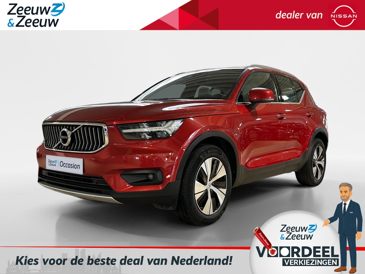 Volvo XC40 - 1.5 T5 Recharge Inscription | Apple Carplay / Android Auto | Navi | Climate | Virtual Cock - AutoWereld.nl