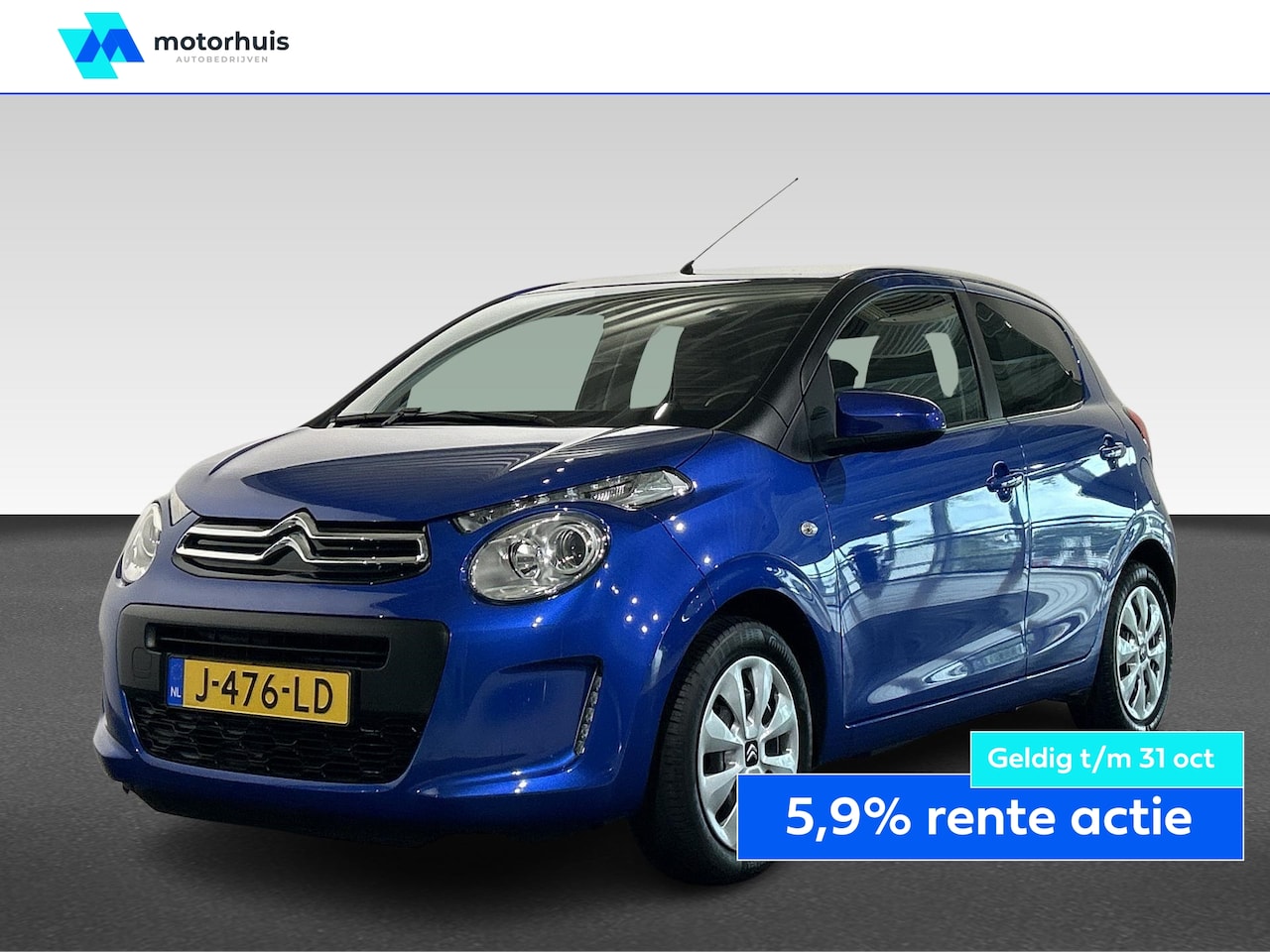 Citroën C1 - 1.0 VTi 72PK S&amp;S 5D Feel - AutoWereld.nl
