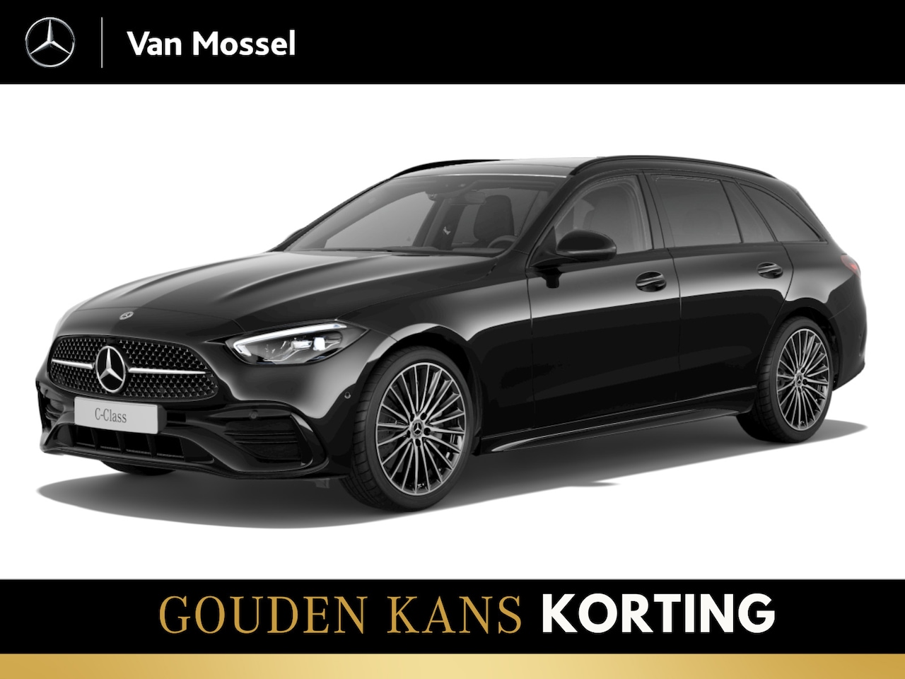 Mercedes-Benz C-klasse Estate - 180 Star Edition AMG Line LIMITED / Stoelverwarming / Achteruitrijcamera / Panorama-schuif - AutoWereld.nl