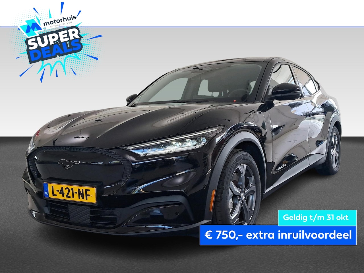 Ford Mustang Mach-E - 75kWh 258pk RWD Aut. - AutoWereld.nl