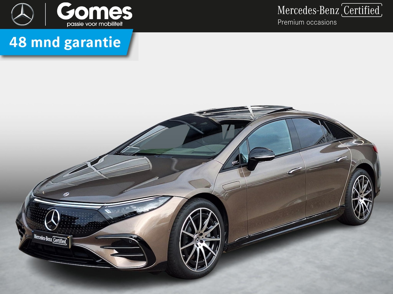Mercedes-Benz EQS - 450+ AMG Line | Panoramadak | Premium+ | MBUX Hyperscreen | Achterasbesturing | Massage st - AutoWereld.nl