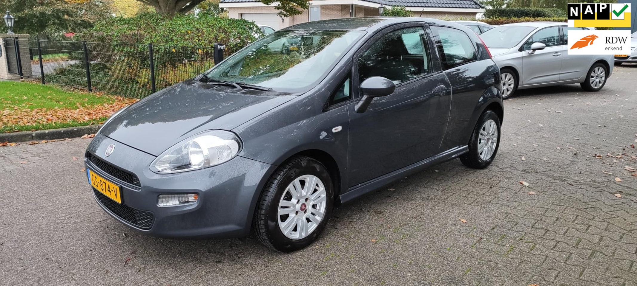Fiat Punto Evo - 0.9 TwinAir Street bj 2015 airco - AutoWereld.nl