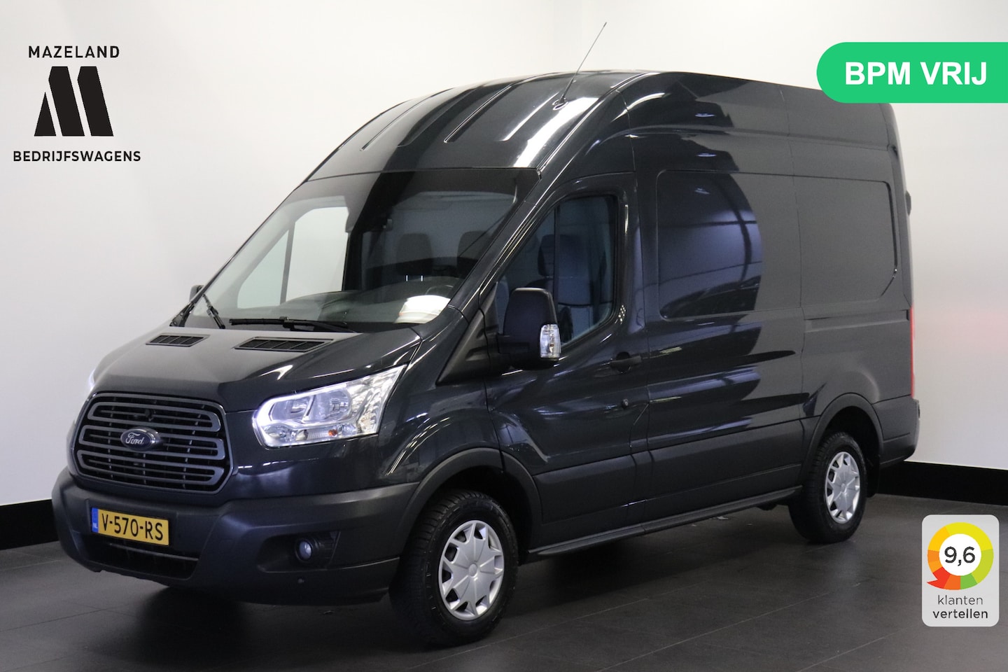 Ford Transit - 2.0 TDCI L2H3 EURO 6 - Airco - Cruise - Navi - Trekhaak - € 14.950,- Excl. - AutoWereld.nl