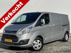 Ford Transit Custom - 290 2.0 TDCI L2H1 130 pk Limited | Dealer Onderhouden | Dubbele Schuifdeur | Trekhaak |