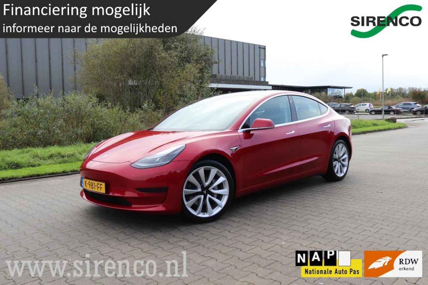 Tesla Model 3 - Standard RWD Plus 60 kWh LFP accu 100% laden trekhaak autopilot stoelverwarming met memory - AutoWereld.nl