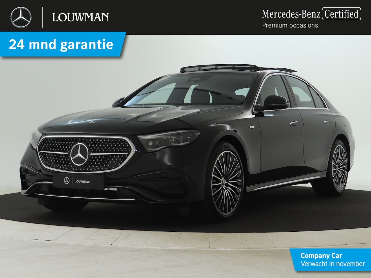 Mercedes-Benz E-klasse - 300e Sport Edition | Nappa zwart leder | Trekhaak elektr. | Panorama Schuif/kanteldak | SU - AutoWereld.nl