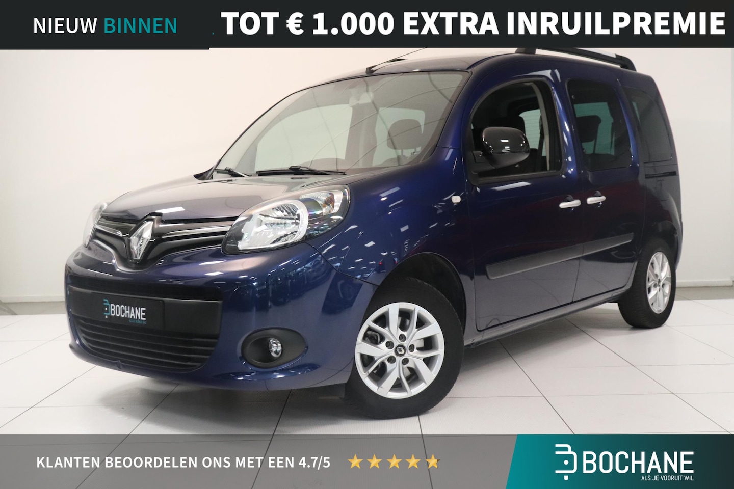 Renault Kangoo Family - 1.2 TCe | Airco | R-link navigatie | Parkeersensor | Cruise control | Lichtmetaal | 2 schu - AutoWereld.nl