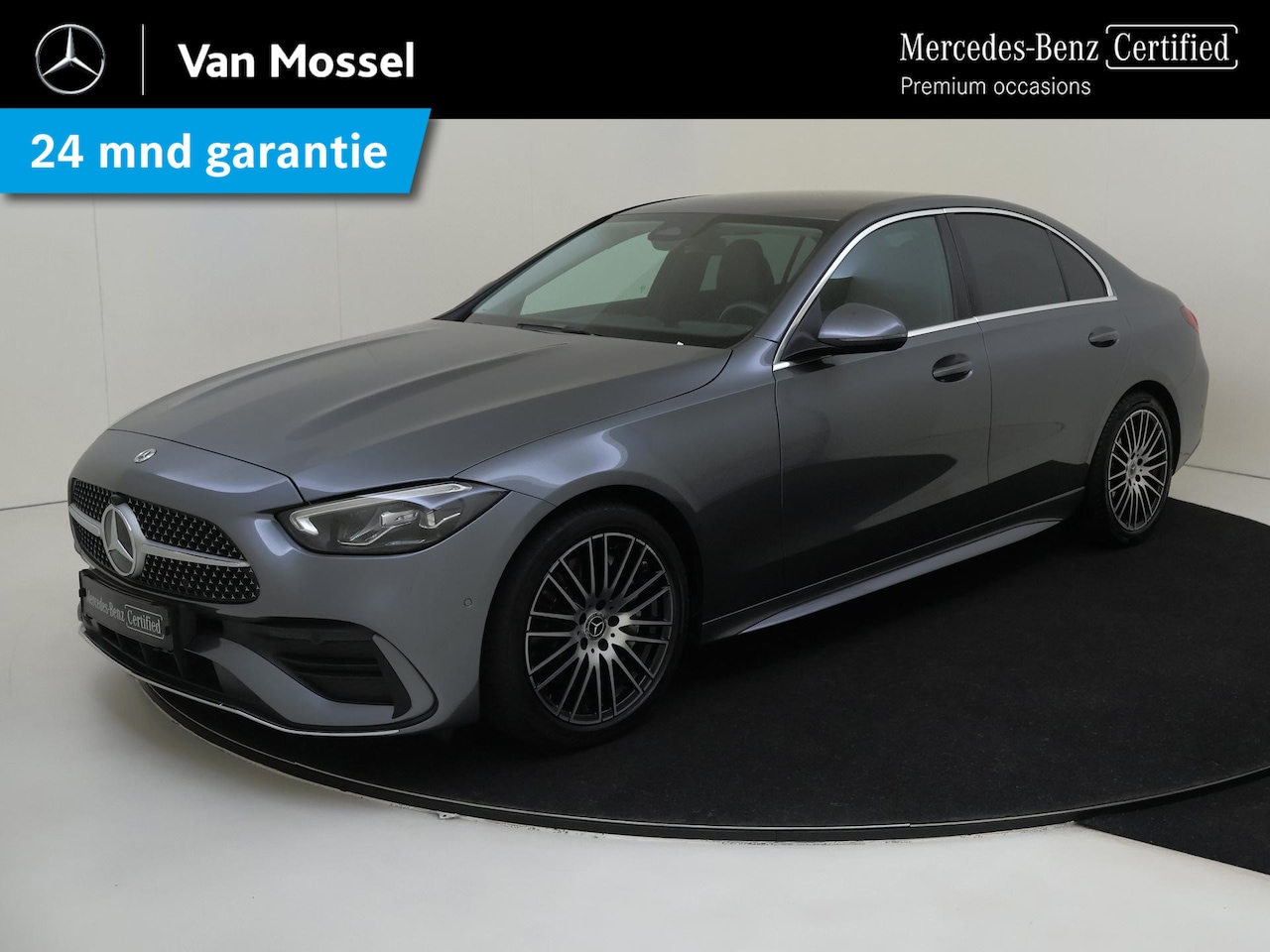 Mercedes-Benz C-klasse - 180 AMG Line Privacy Glass / Sfeerverlichting / Stoelverwarming / Achteruitrijcamera / Dod - AutoWereld.nl