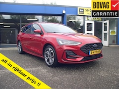 Ford Focus Wagon - Ecoboost Hybrid 125Pk ST-LINE Nav Ecc 18''Lmv Winterpack B&O Camera Pdc 20085 Km Rijklaarp
