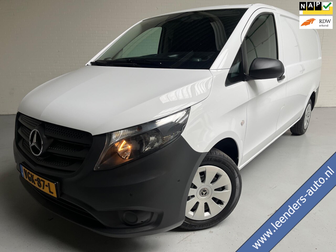 Mercedes-Benz Vito - AUTOMAAT 114 CDI 140PK euro6 L2H1, Achterklep! Aluca kast, Omvormer, Airco Ecc, Navigatie, - AutoWereld.nl