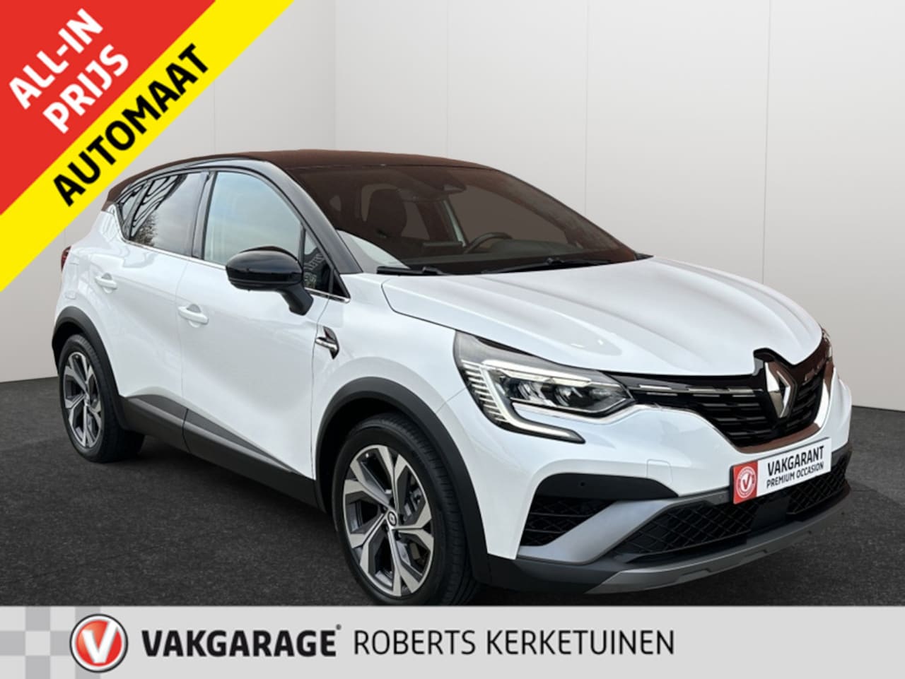 Renault Captur - 1.6 E-Tech Hybride 145 RS Line Automaat Half leder Led Navi Came - AutoWereld.nl
