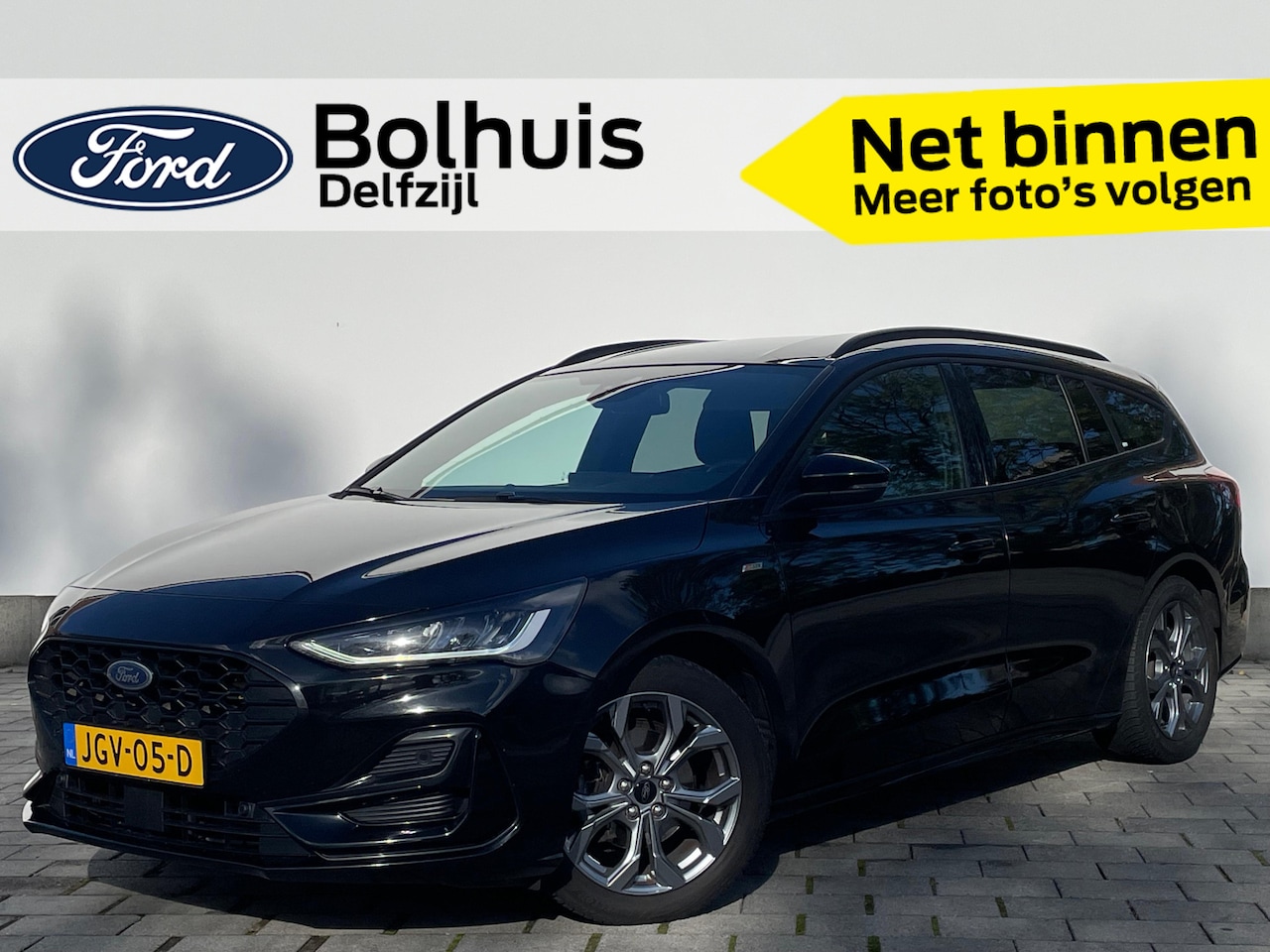 Ford Focus Wagon - EcoBoost Hybrid 125 pk ST Line | Winter Pack | 4 seiz. banden | Navi | Clima | Cruise | Dr - AutoWereld.nl