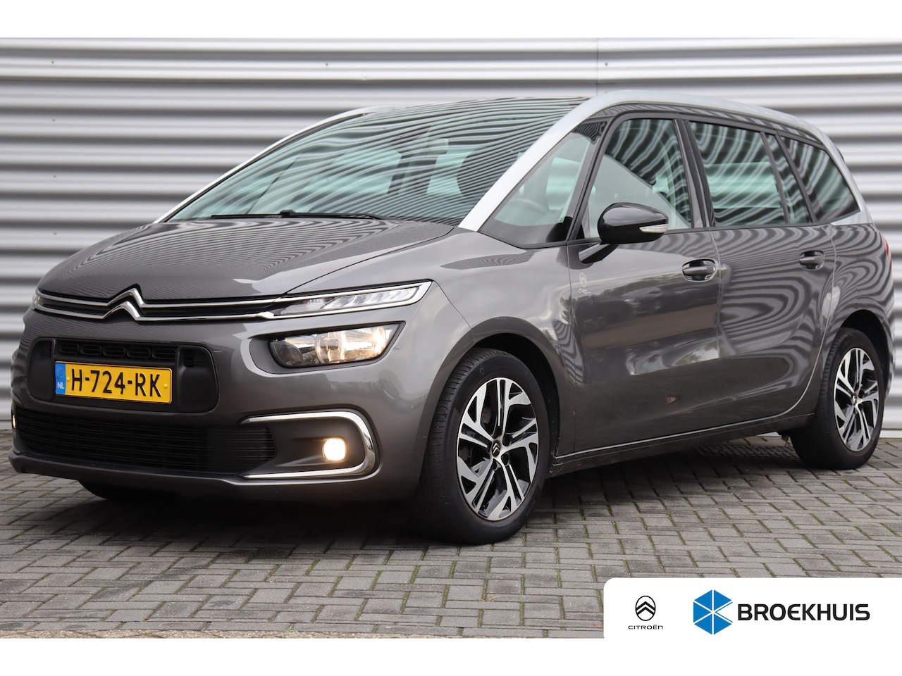 Citroën Grand C4 SpaceTourer - Citroën 1.2 PURETECH 130PK 7-ZITS SHINE ORIGINS / NAVI / CLIMA / LED / PDC / 17" LMV / CAM - AutoWereld.nl