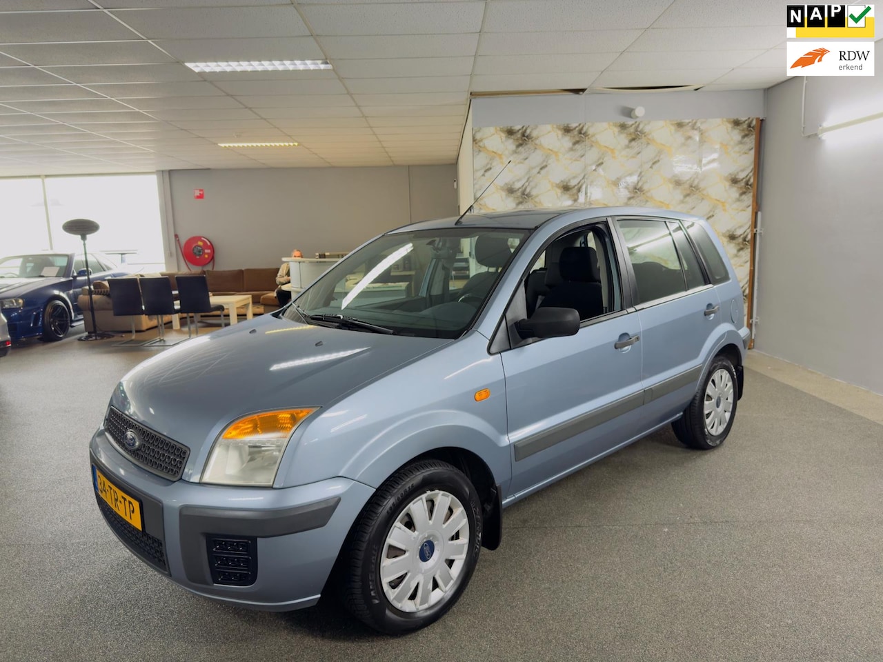 Ford Fusion - 1.4-16V Champion Apk Nieuw,1e Eigenaar,Dealeronderhouden,Airco,E-Ramen,N.A.P,2 sleutels,To - AutoWereld.nl
