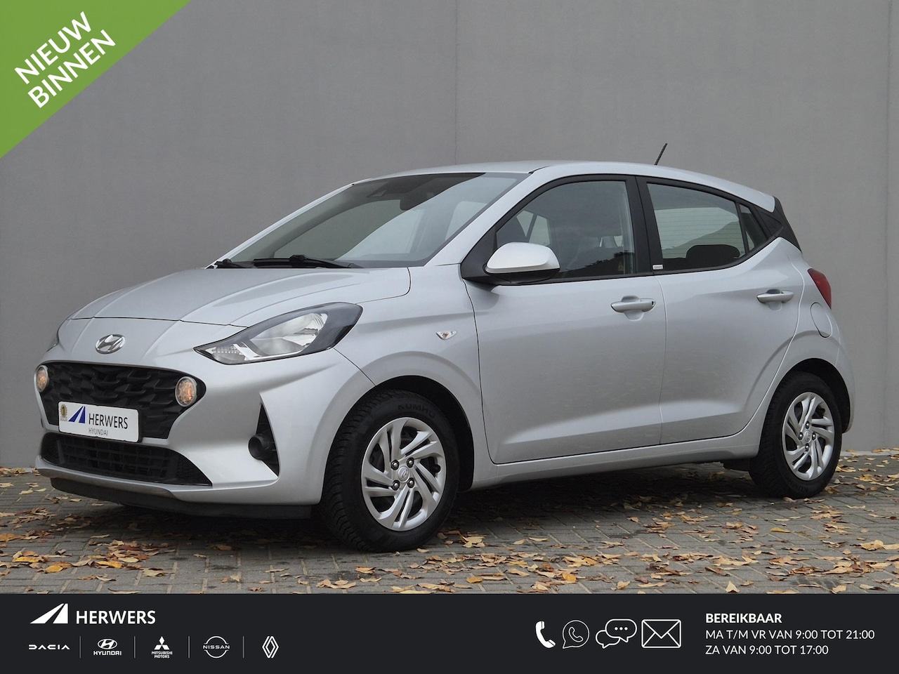 Hyundai i10 - 1.0 i-Drive Handgeschakeld / Airco / Stuur-, en Stoelverwarming / Cruise control / Parkeer - AutoWereld.nl