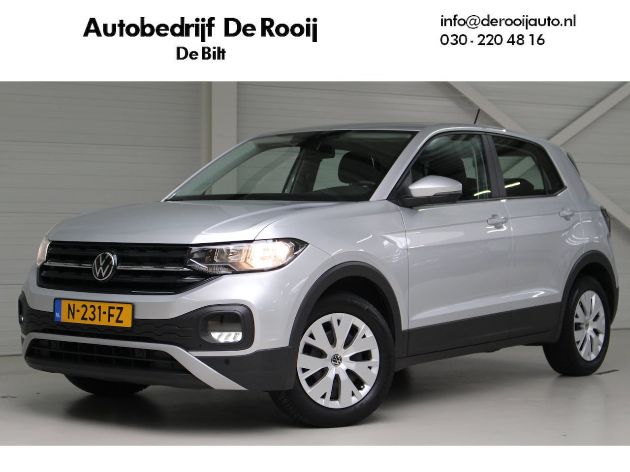 Volkswagen T-Cross - 1.0 TSI T-Cross Airco | Android Auto | Apple Carplay | Cruise Control | Parkeersensoren - AutoWereld.nl