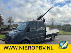 Volkswagen Crafter - 2.0TDI Dubbelcabine Pick UP Airco Cruise Control Trekhaak HIAB 013T + Standkachel MARGE