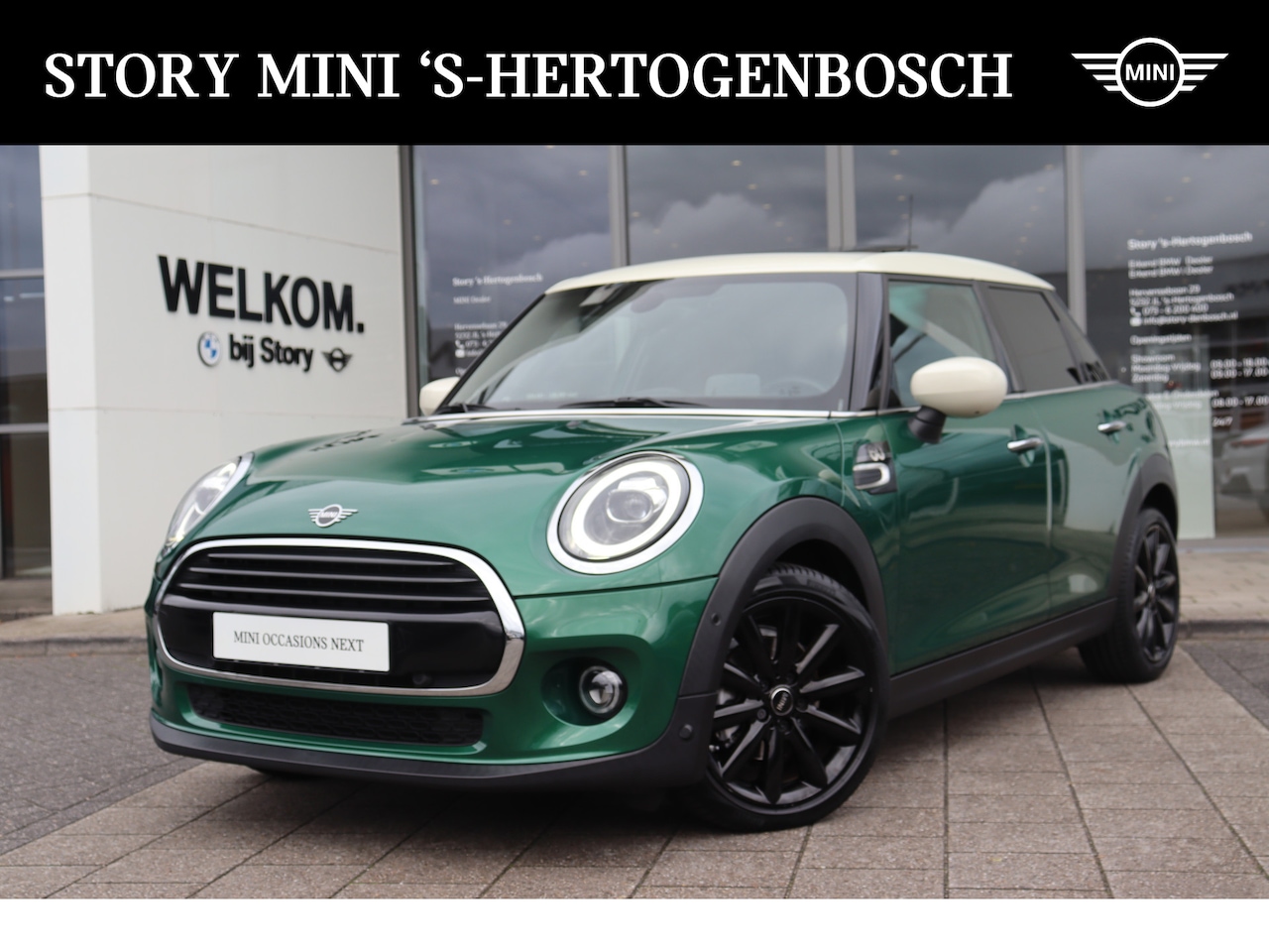 MINI Cooper - Hatchback Automaat / Panoramadak / Achteruitrijcamera / Comfort Access / LED /  Head-Up / - AutoWereld.nl