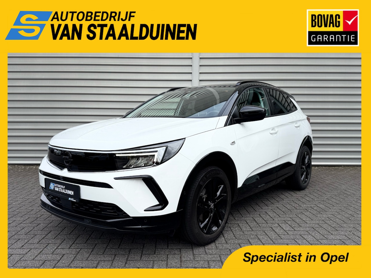 Opel Grandland - 1.2 Turbo GS LINE! GS Black Pack| Camera| Parkeersensoren| AGR stoelen| 18 inch lichtmetal - AutoWereld.nl