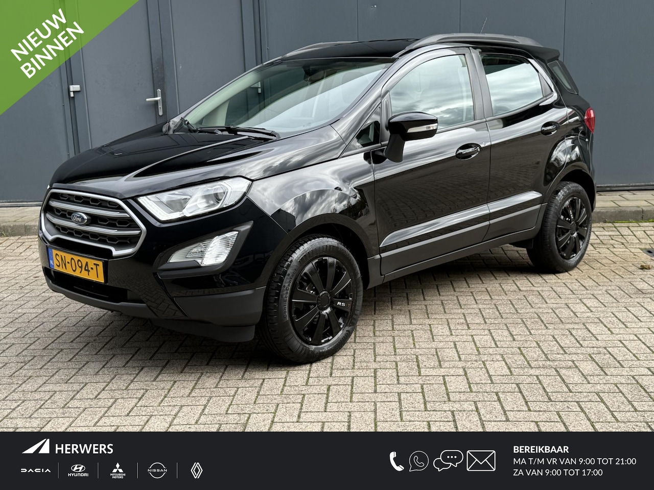Ford EcoSport - 1.0 EcoBoost Trend Ultimate Navigatie / Trekhaak / Airco / Cruise Control / Bluetooth / Se - AutoWereld.nl