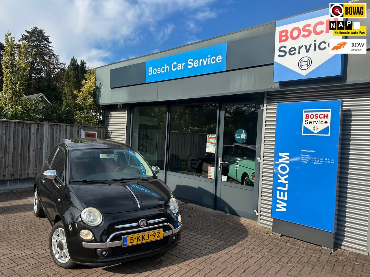 Fiat 500 - POP 1.4i16V Panodak, Leren Bekleding - AutoWereld.nl