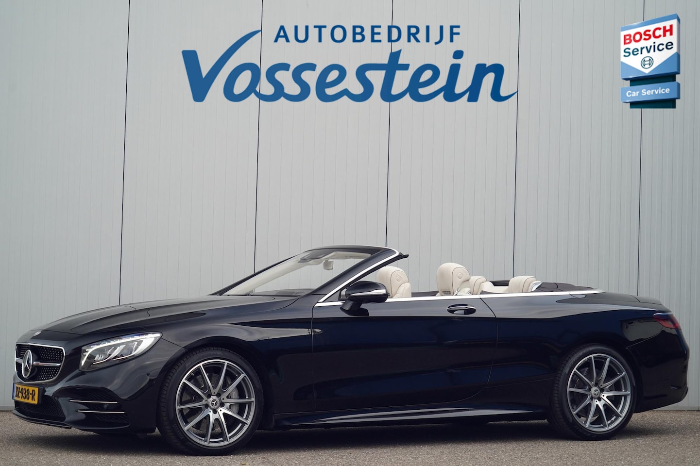 Mercedes-Benz S-klasse Cabrio - 560 Premium Plus / AMG Line / Nachtzicht / Head-Up / Burmester / Zeer Compleet! - AutoWereld.nl