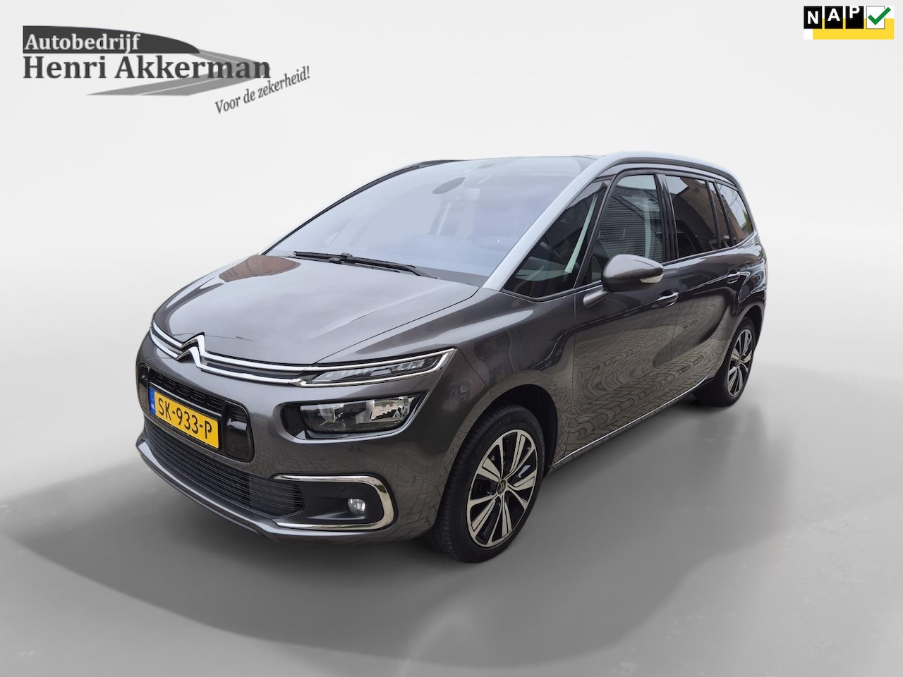 Citroën Grand C4 Picasso - 1.2 PureTech Business | automaat | 7 persoons | dealer onderhouden - AutoWereld.nl