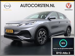 BYD Atto 3 - 60kWh Design SOH 98% Pano-dak Leer+Elektr.Verst. Warmtepomp Adaptieve Cruise 360°Camera Ap
