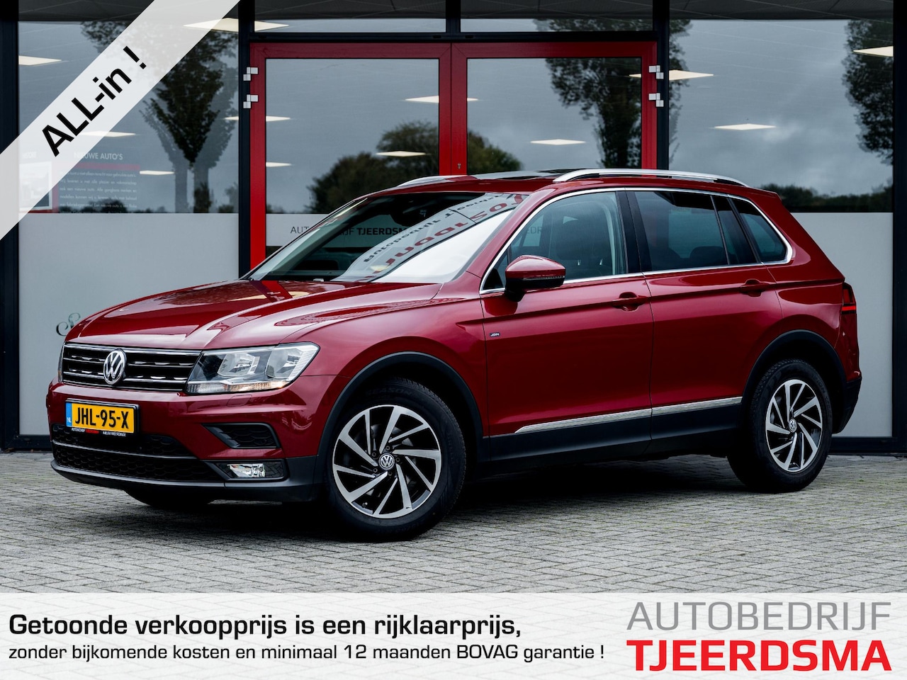 Volkswagen Tiguan - 1.5 TSI ACT Comfortline | Schuif/ Kantel Pano Dak | Stoelverwarming | Navigatie | Adaptiev - AutoWereld.nl