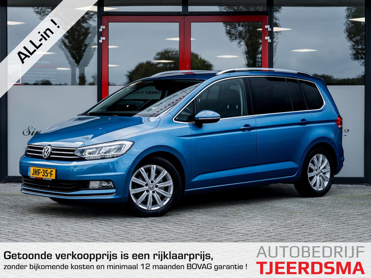 Volkswagen Touran - 1.4 TSI Comfortline | LED Koplampen | Stoelverwarming | Parkeersensoren | Zonneschermen | - AutoWereld.nl
