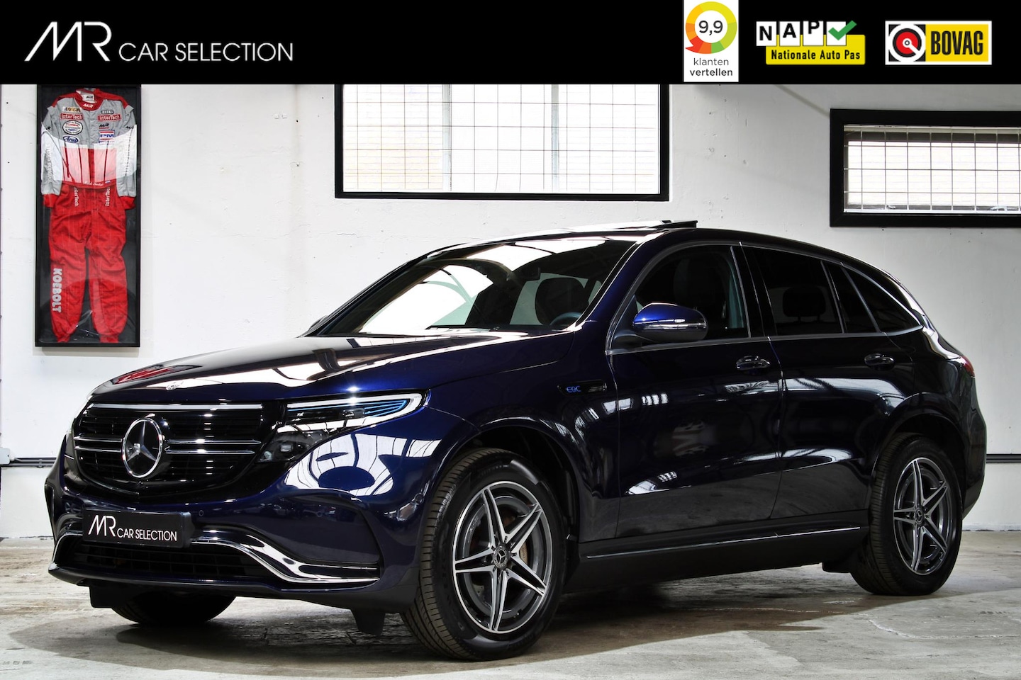 Mercedes-Benz EQC - 400 4MATIC Business Solution AMG 80 kWh | Schuifdak | Burmester | Rijassistentie | NL auto - AutoWereld.nl