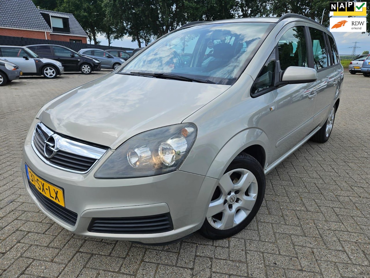 Opel Zafira - 1.6 Enjoy 7 Persoons 2006. Airco/Electrische ramen/Cv op afstand etc.. APK 03-2026 - AutoWereld.nl