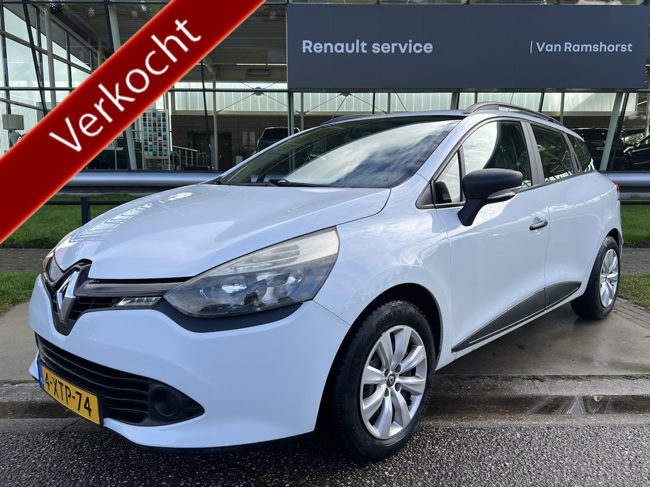Renault Clio Estate - Estate`0.9 TCe Authentique / Distr. ketting vv / Trekhaak / Airco / Cruise / NAP / - AutoWereld.nl