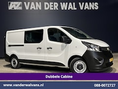 Opel Vivaro - 1.6 CDTI 126pk L2H1 Dubbele cabine Euro6 Airco | 5-Zits | Camera | Navigatie | Omvormer |