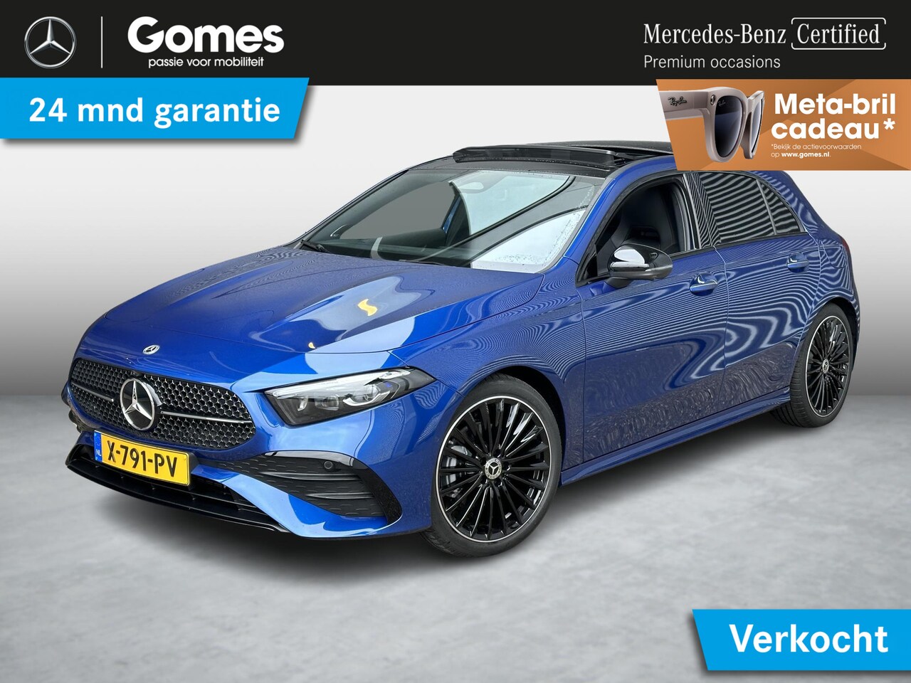 Mercedes-Benz A-klasse - 200 | AMG | Panoramadak | Burmester Sound | Premium PLUS | Nightpakket | Memorystoelen ver - AutoWereld.nl