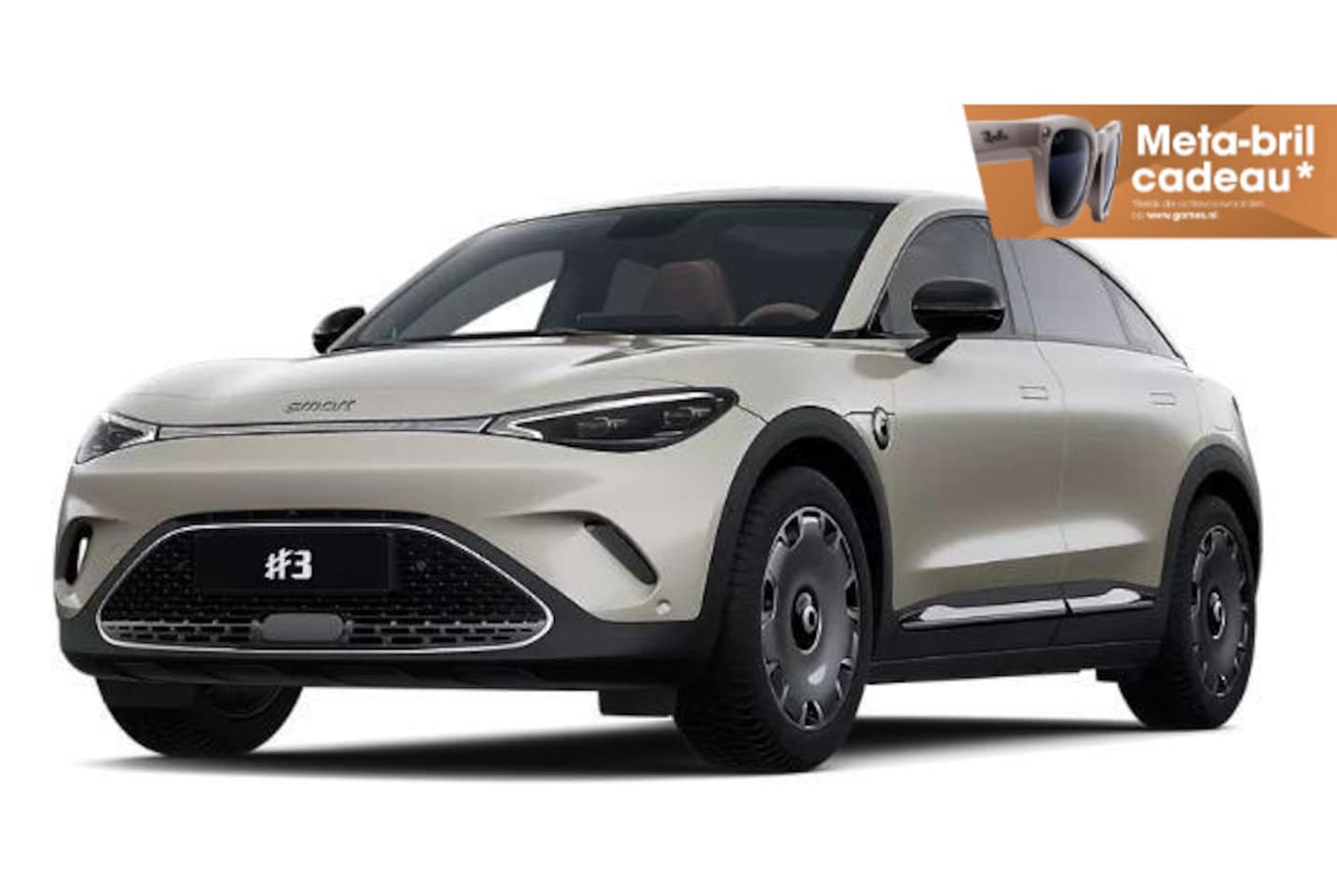 Smart #3 - Premium 66 kWh HERFST DEALS! | Van €43.155,- voor €37.800,- - AutoWereld.nl