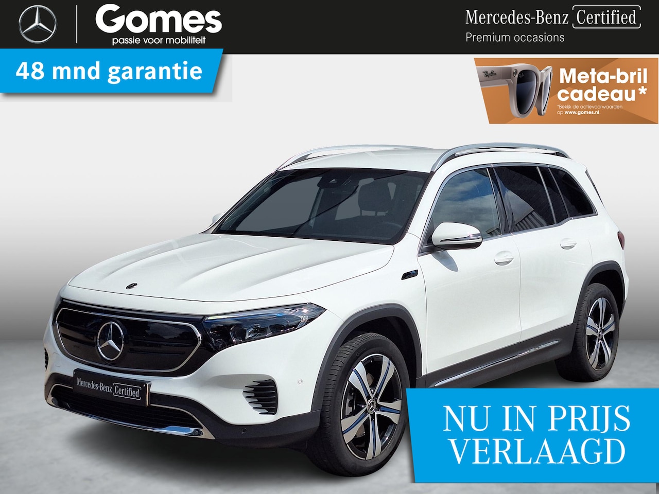 Mercedes-Benz EQB - 300 4MATIC 7 persoons | 7-zits | Achteruitrijcamera | Widescreen | Sfeerverlichting | Elek - AutoWereld.nl