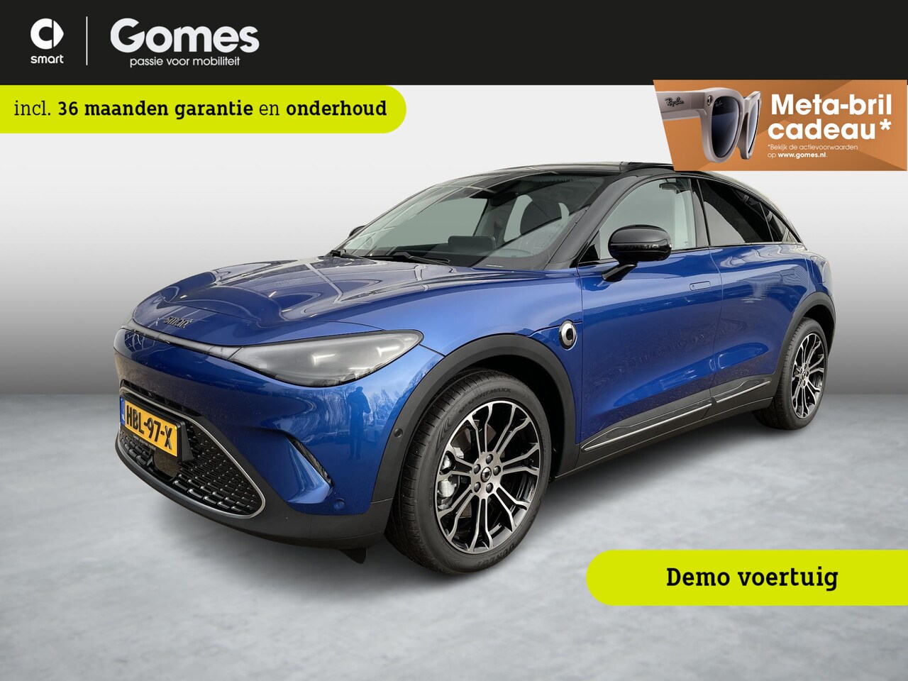 Smart #3 - Premium 66 kWh Panoramadak | Elektrische stoelen | Head-up display | Beats Audio - AutoWereld.nl