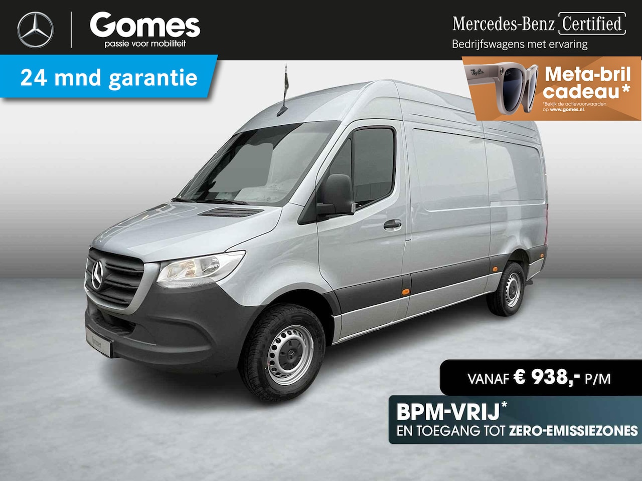 Mercedes-Benz Sprinter - 317 1.9 CDI L2 Pro HD | Sprinter BPM-vrij kopen in 2025 - AutoWereld.nl