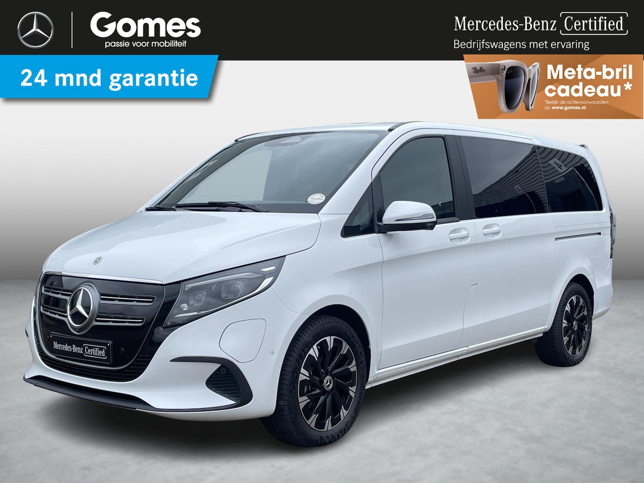 Mercedes-Benz EQV - 300 L2 90 kWh 7 pers | Cruise Control | Elektrische schuifdeuren | Multibeam Led - AutoWereld.nl