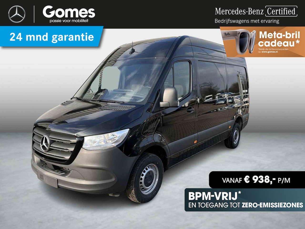 Mercedes-Benz Sprinter - 317 1.9 CDI L2 Pro HD | Sprinter BPM-vrij kopen in 2025 - AutoWereld.nl