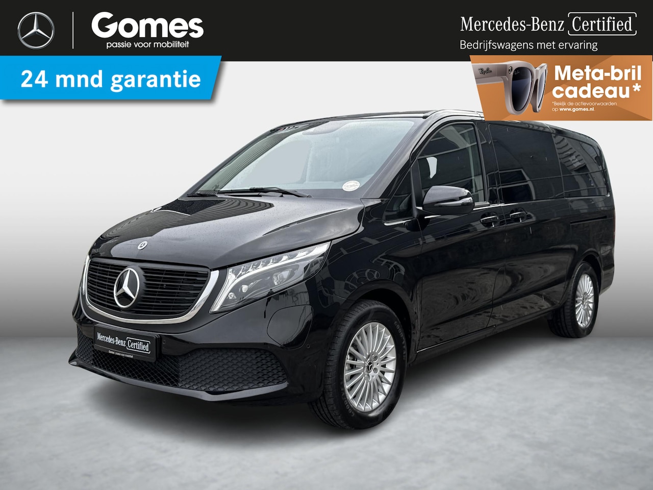 Mercedes-Benz EQV - 300 L2 Combi | 7-pers | DISTRONIC | STANDKACHEL | LEER | - AutoWereld.nl