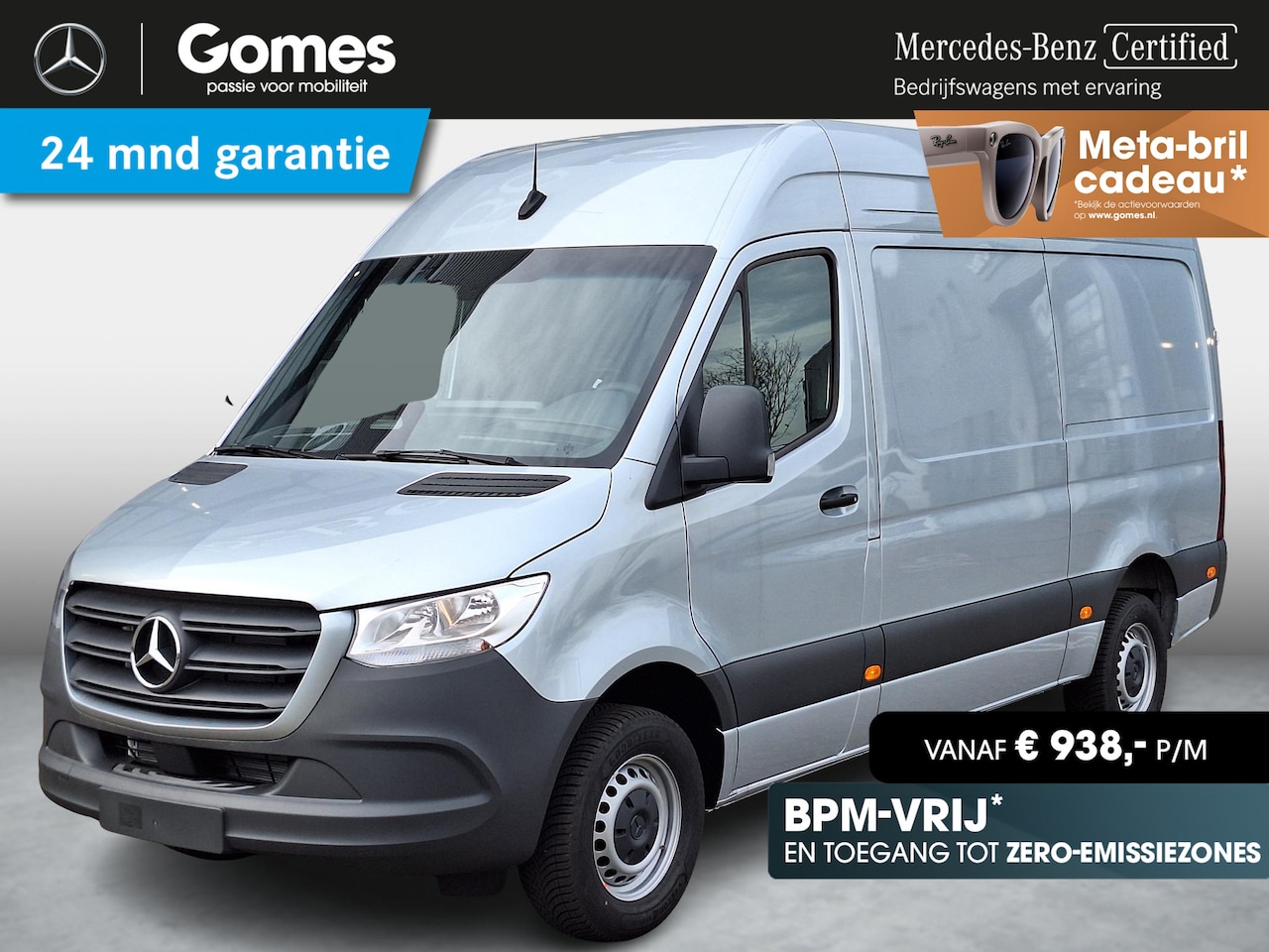 Mercedes-Benz Sprinter - 315 1.9 CDI L2 Pro HD | Sprinter BPM-vrij kopen in 2025 - AutoWereld.nl