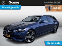 Mercedes-Benz C-klasse Estate - 300 e Luxury Line | Leder Beige | Panoramadak | Winter Pakket | Trekhaak | DIGITAL LIGHT |