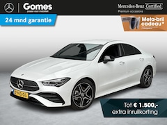 Mercedes-Benz CLA-Klasse - 180 AMG Line | Night Pakket | Burmester Surround Sound | Dodehoekassistent | MULTIBEAM LED