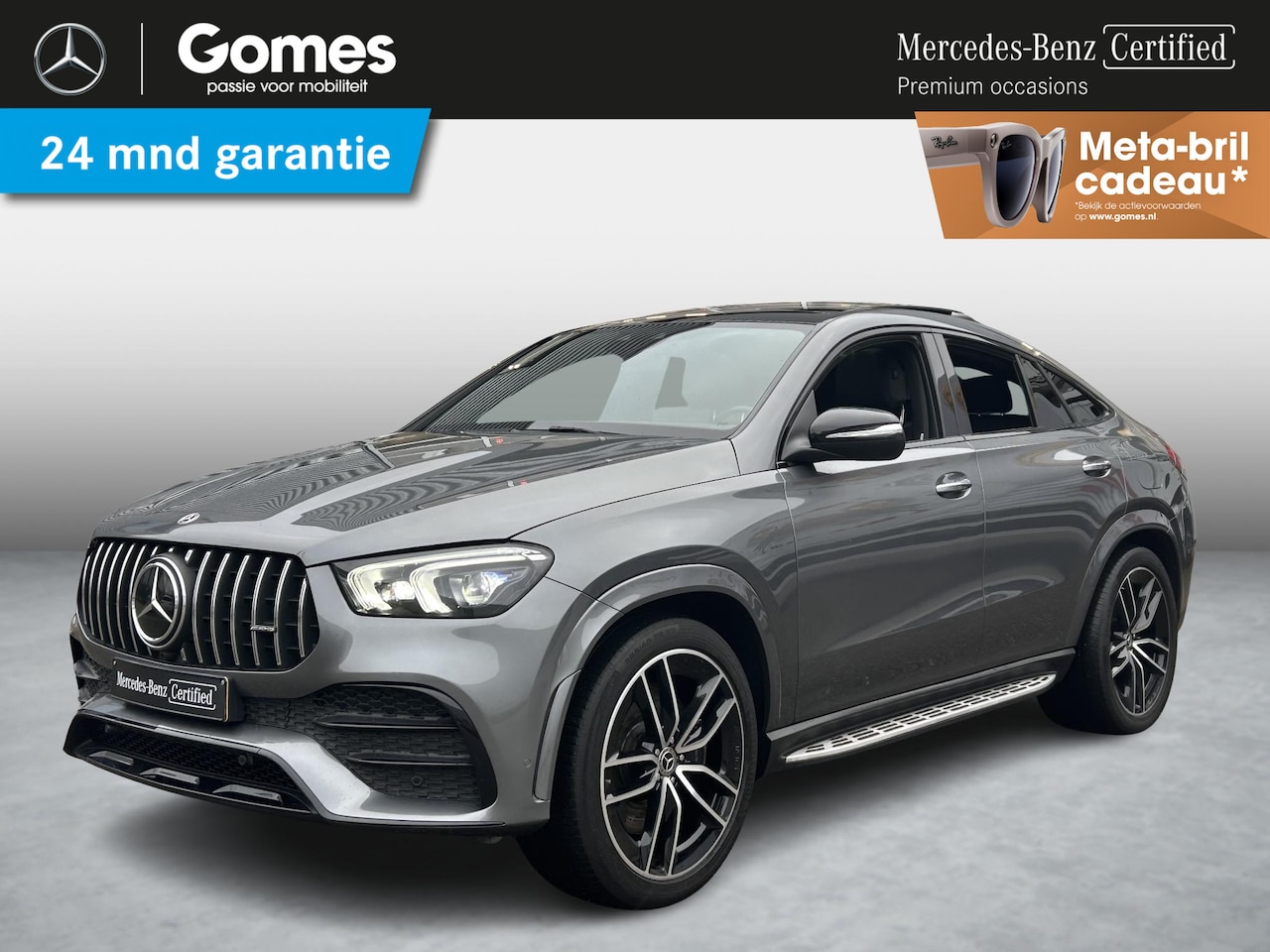 Mercedes-Benz GLE-Klasse Coupé - 350 e 4MATIC Premium | Burmester | Rijassistentiepakket | Panoramadak | Stoelventilatie | - AutoWereld.nl
