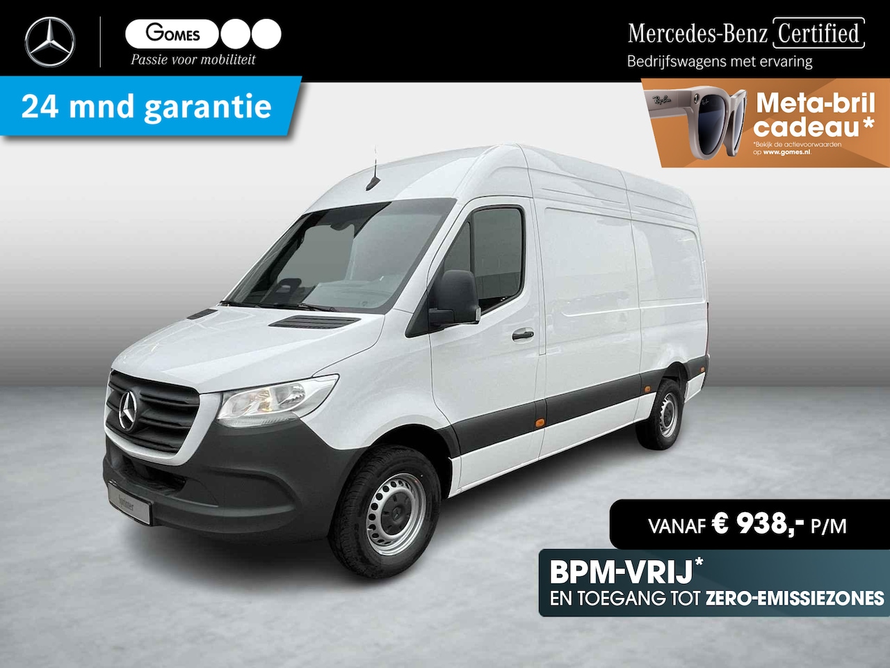 Mercedes-Benz Sprinter - 315 1.9 CDI L2 Pro HD | Sprinter BPM-vrij kopen in 2025 - AutoWereld.nl
