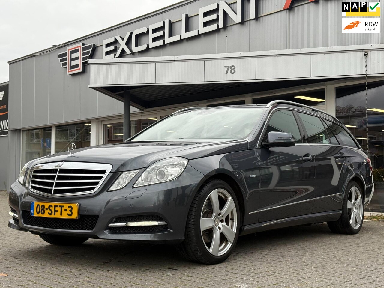 Mercedes-Benz E-klasse Estate - 200 CDI Business Class Avantgarde - Navigatie - Leder - AutoWereld.nl