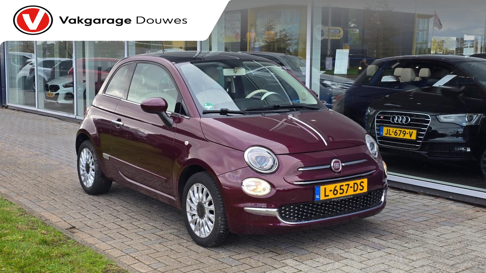 Fiat 500 - 1.2 Lounge | Airco | Pano | Cruise - AutoWereld.nl